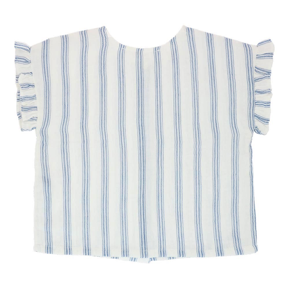 Ruffle sleeve blouse