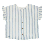 Ruffle sleeve blouse