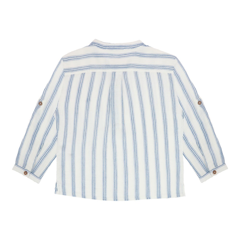 Roll-up sleeve shirt