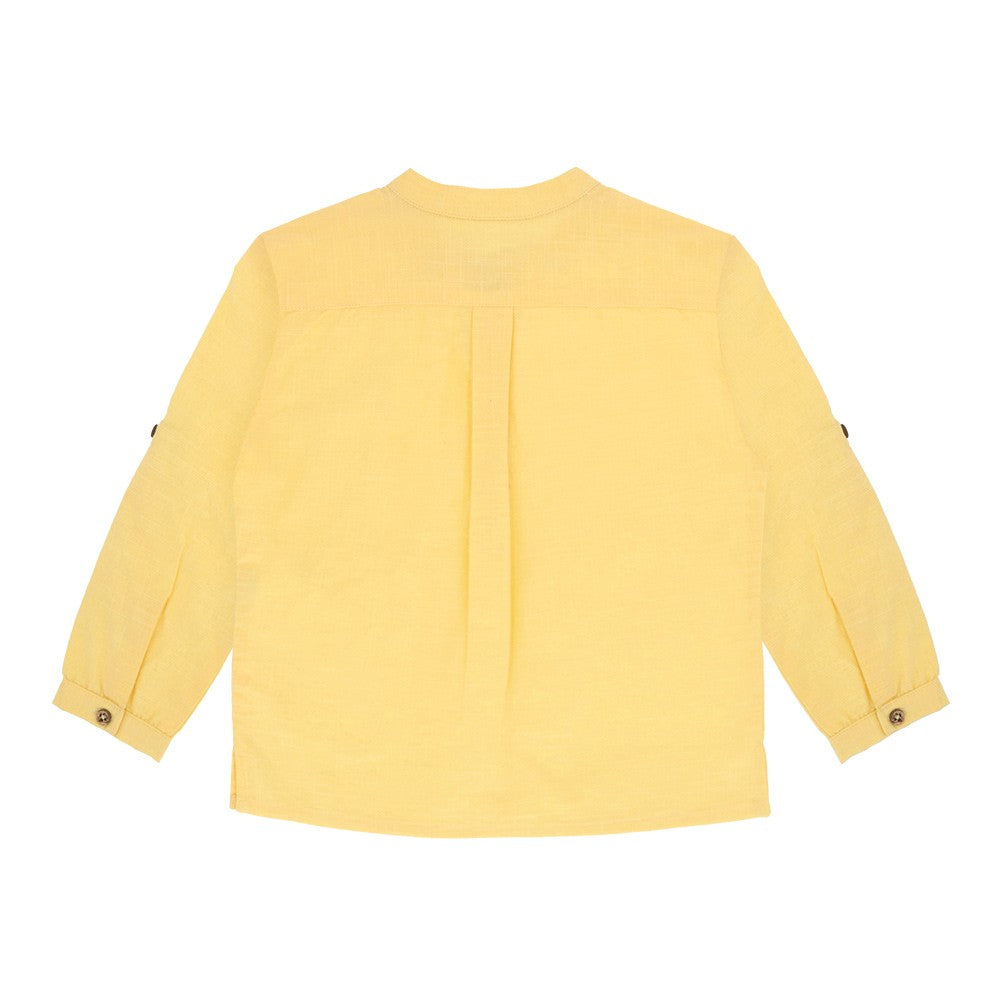 Roll-up sleeve shirt