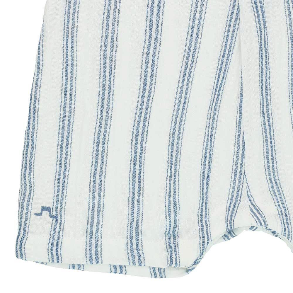 Striped romper
