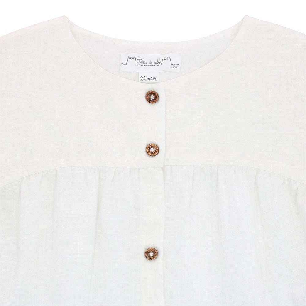 Ruffle sleeve blouse