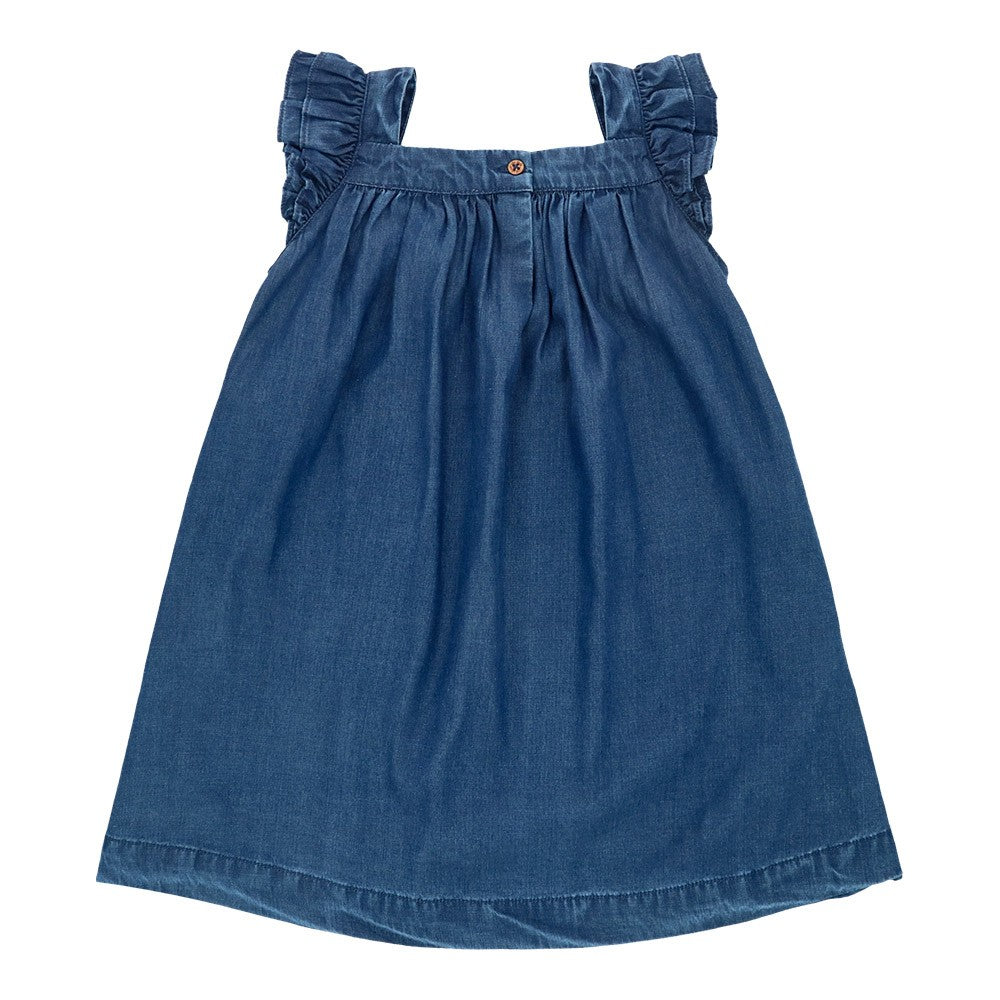 Ruffle sleeve dress 