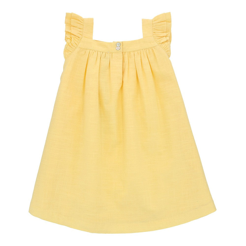 Ruffle sleeve dress 