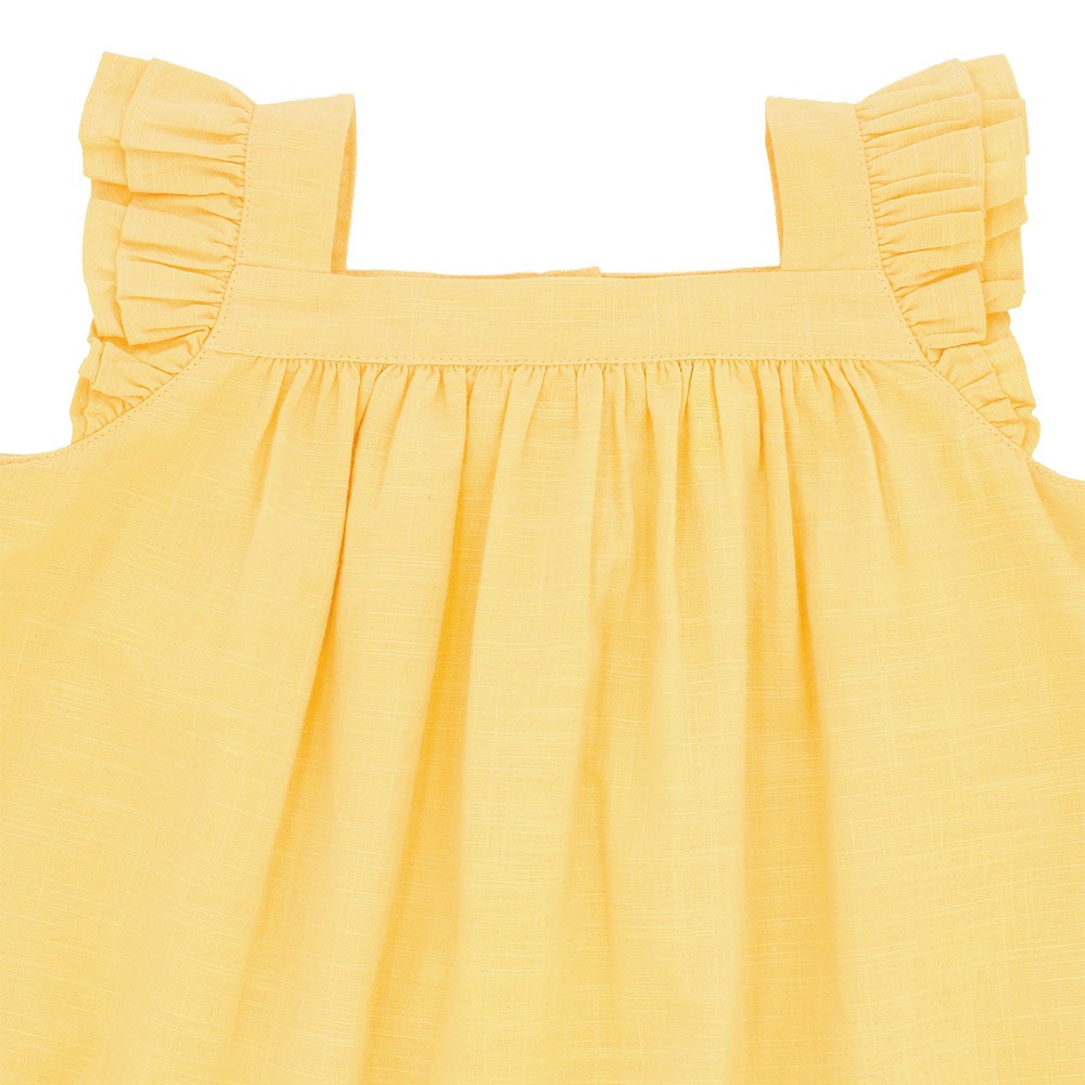 Ruffle sleeve dress 