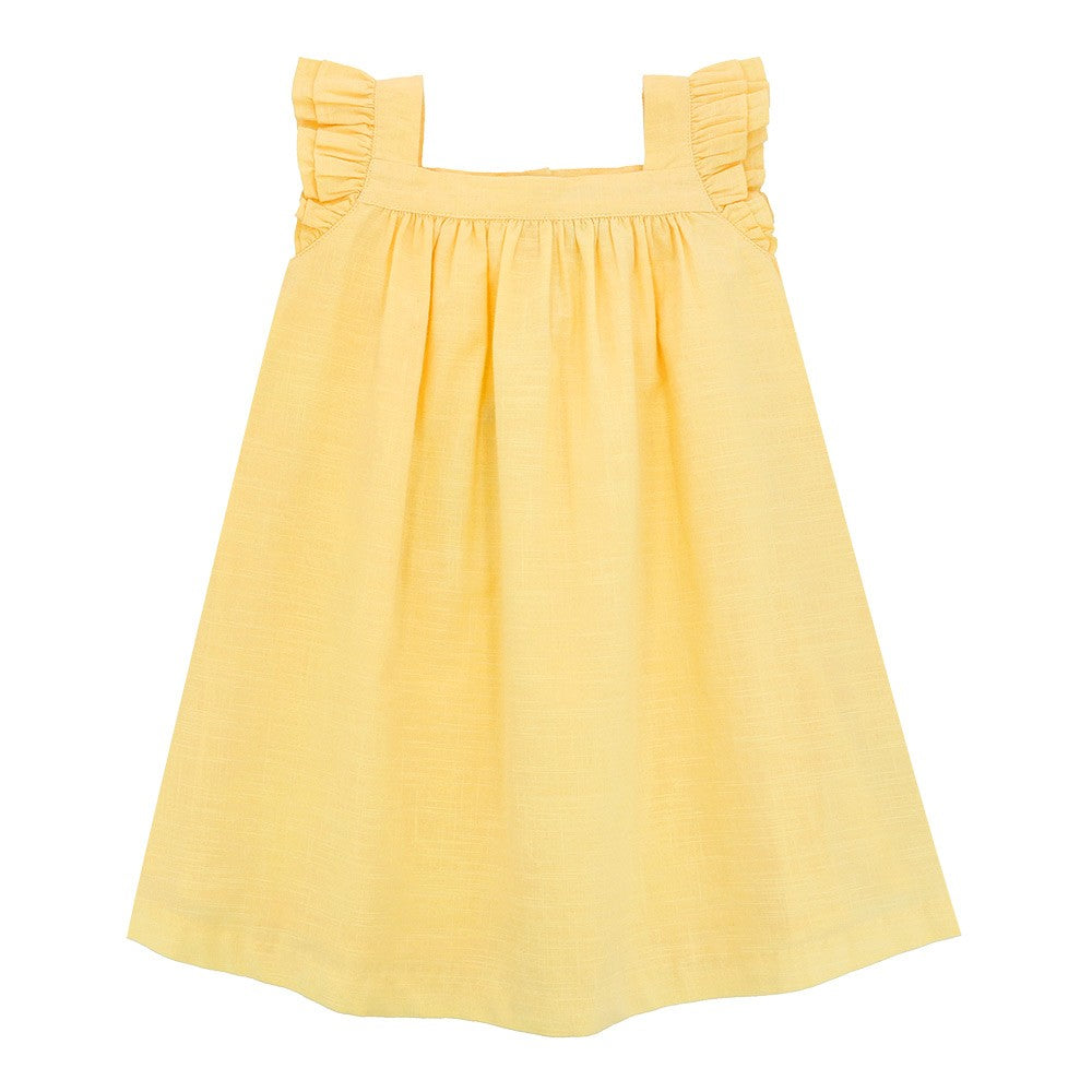 Ruffle sleeve dress 