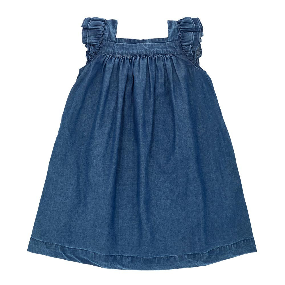 Ruffle sleeve dress 