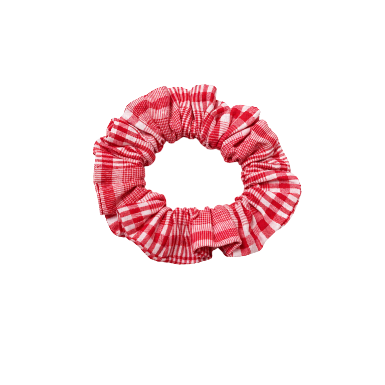 Chequered Scrunchie