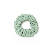 Eyelet lace scrunchie