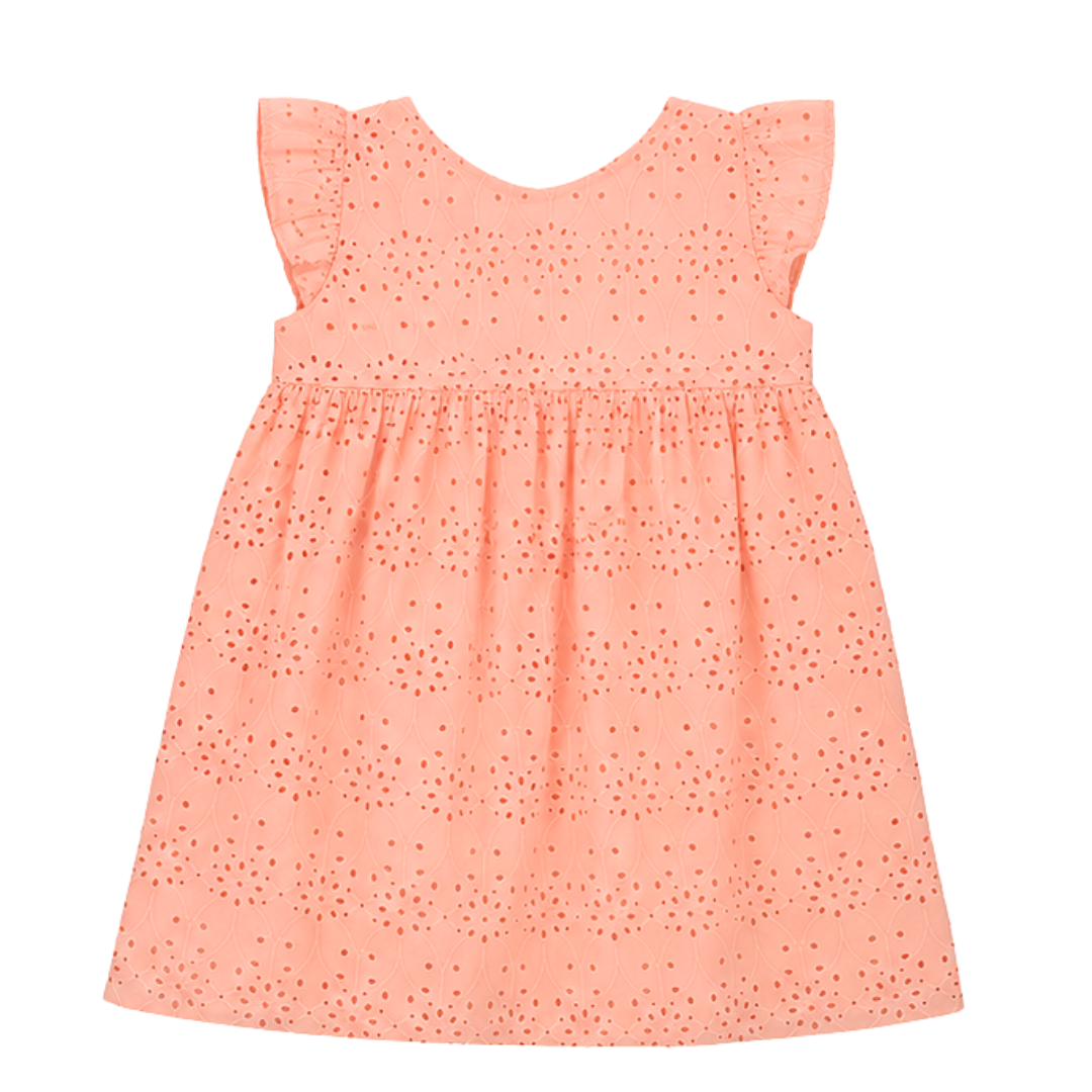 Eyelet lace dress