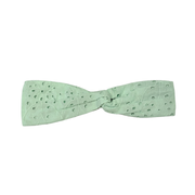 Eyelet lace headband