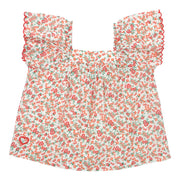 Butterfly sleeve blouse