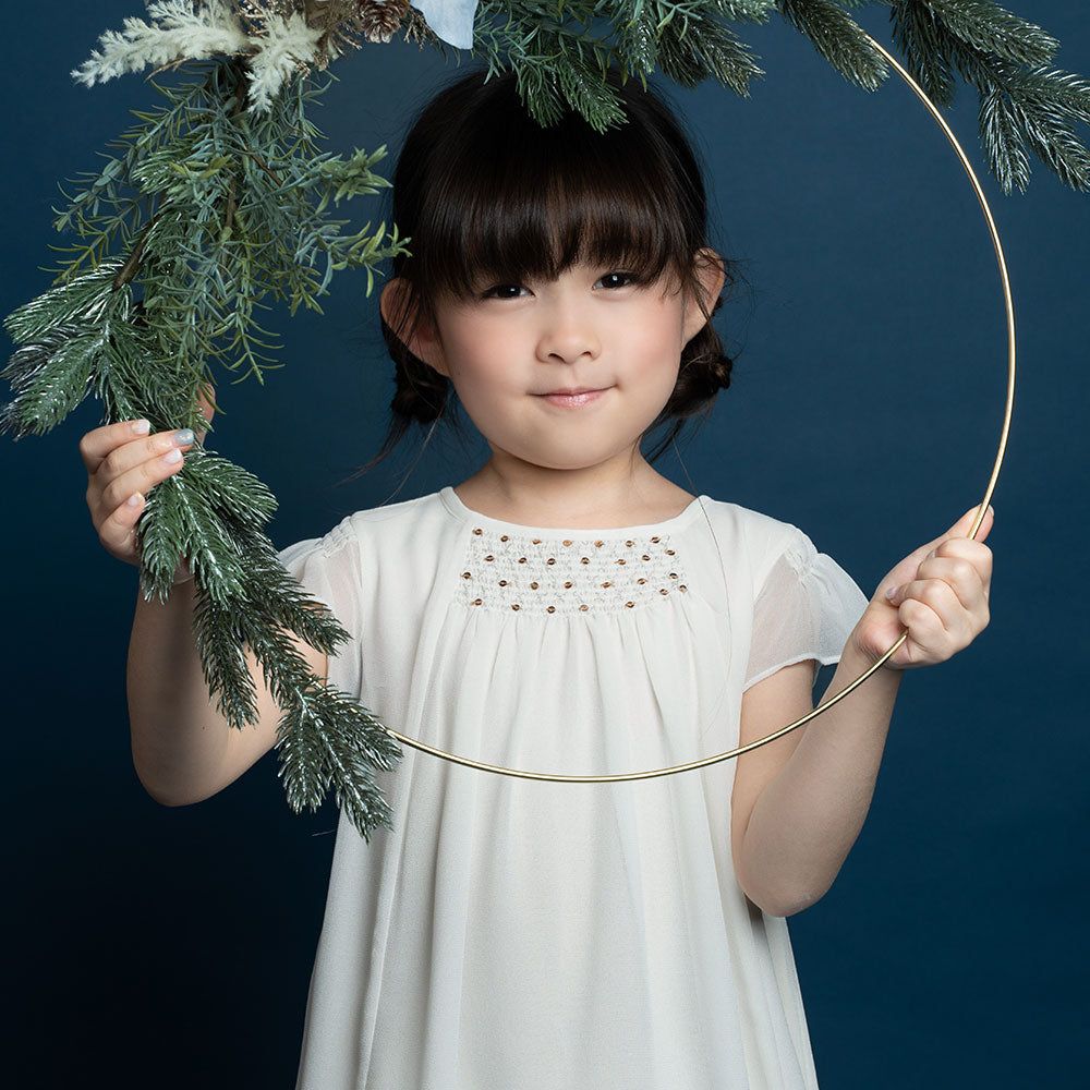 Festive chiffon dress