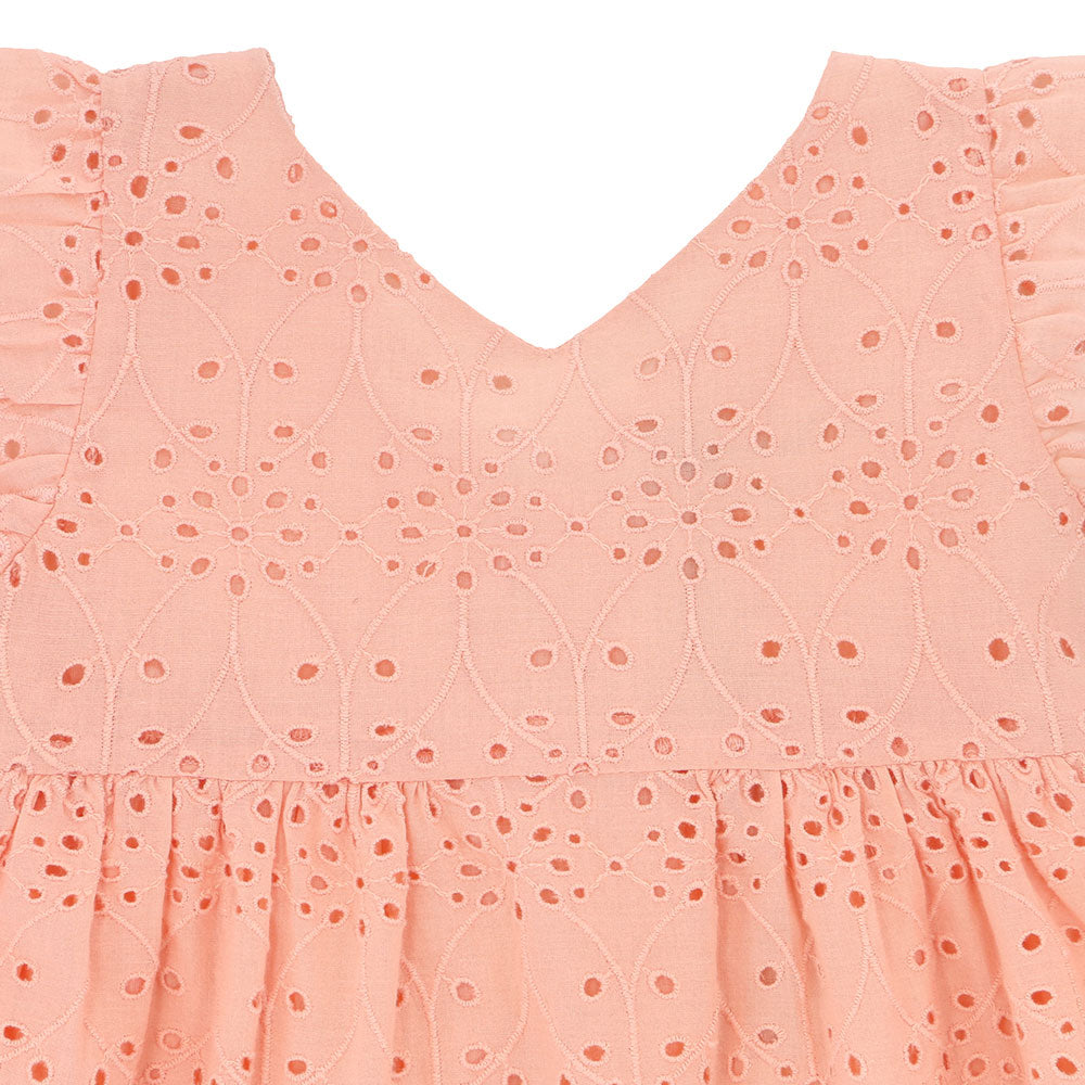 Eyelet lace dress