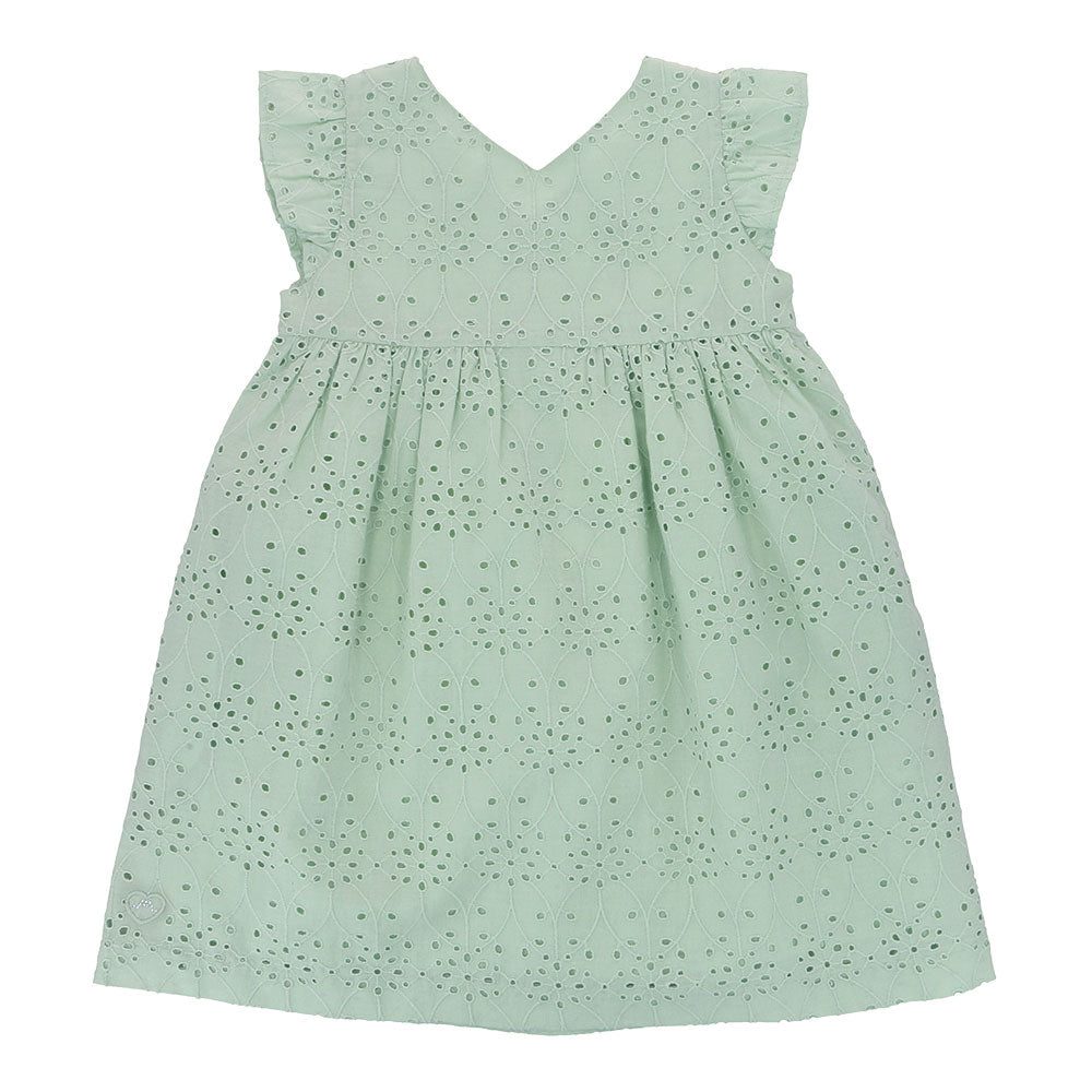 Eyelet lace dress