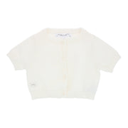 Fluffy cropped cardigan