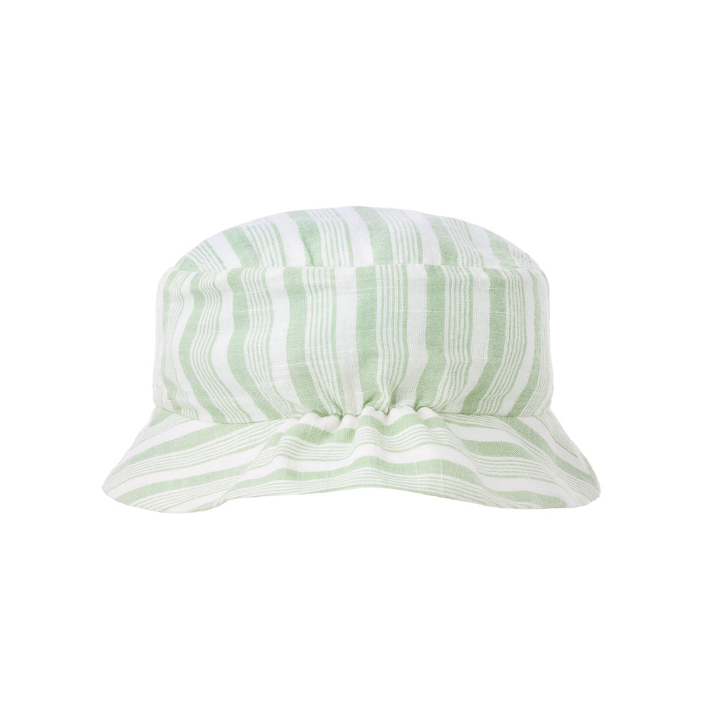 Striped bucket hat