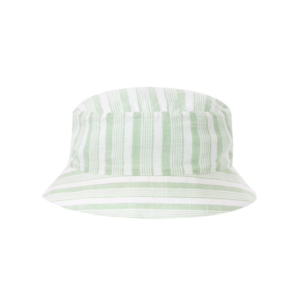 Striped bucket hat