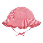 Chequered sunhat