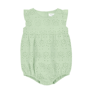 Eyelet lace playsuit
