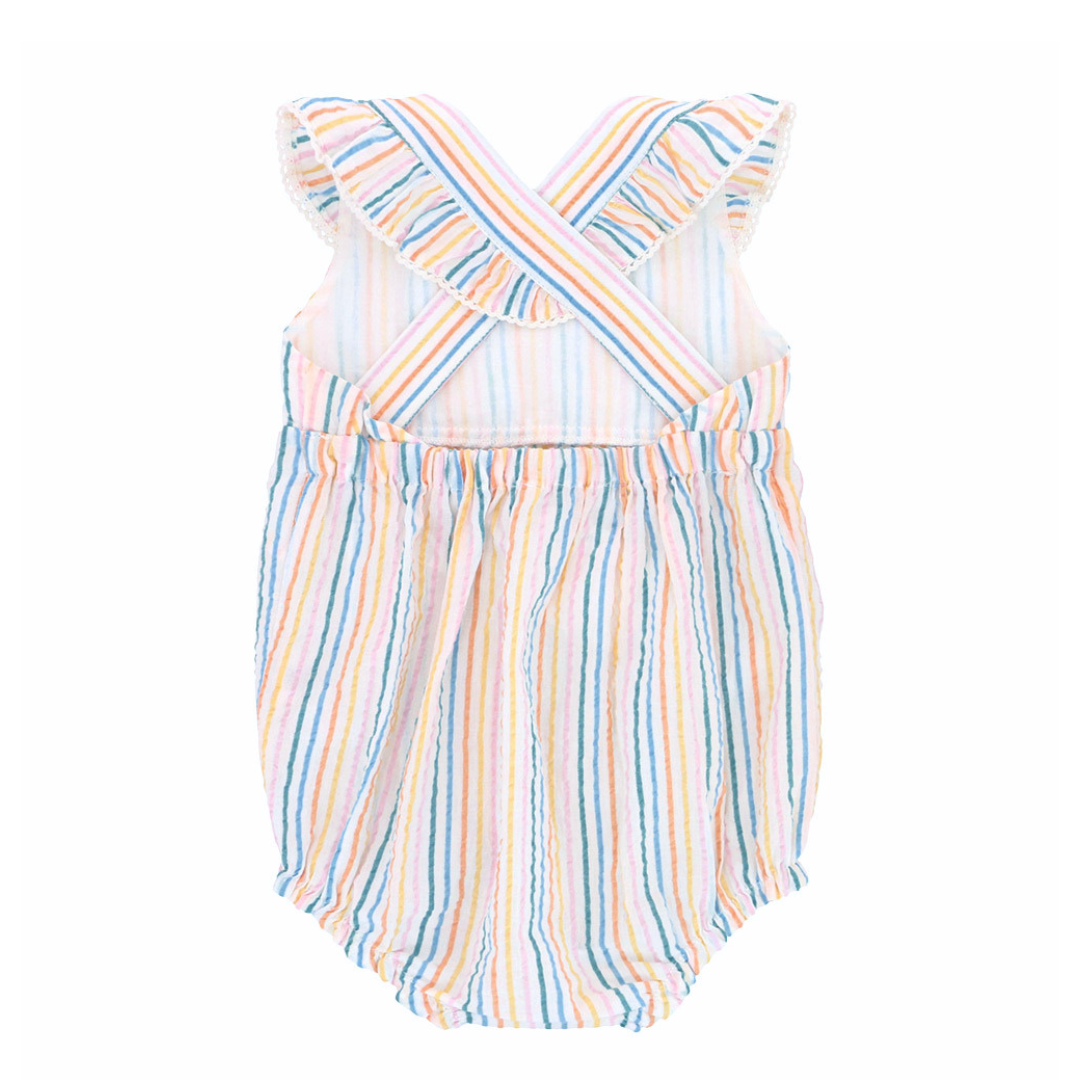 Seersucker playsuit