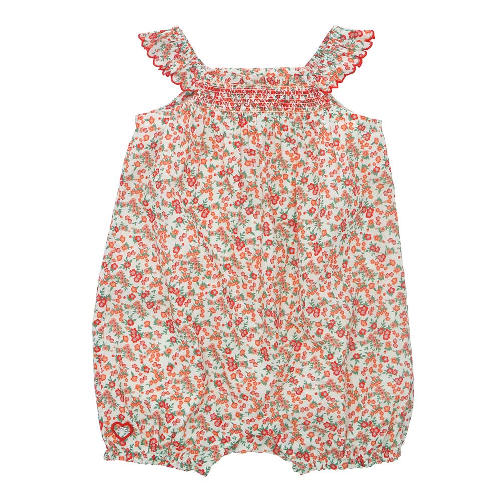 Smocked playsuit