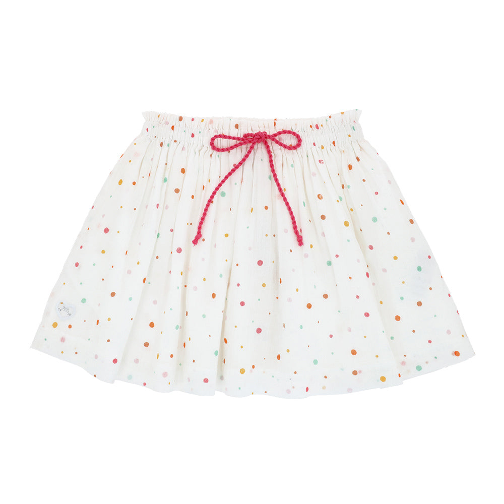 Polka dot skirt