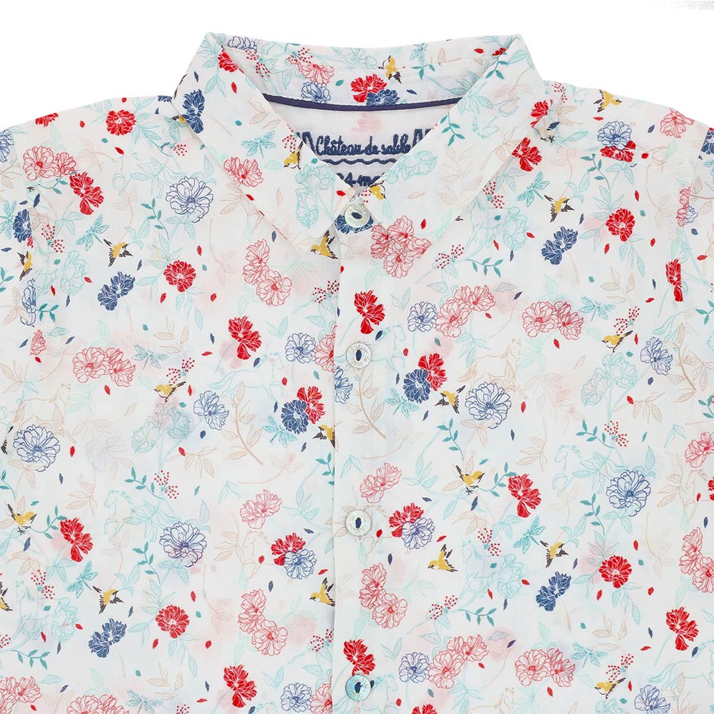 Spring Festival printed shirt