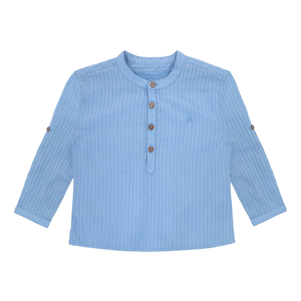 Roll-up sleeve shirt