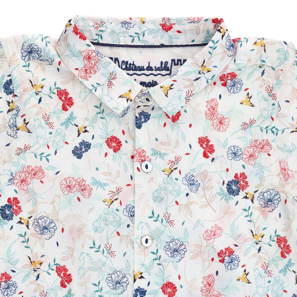 Spring Festival romper shirt