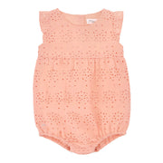 Eyelet lace playsuit