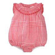 Chequered playsuit