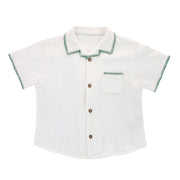 Cotton gauze shirt