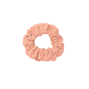 Eyelet lace scrunchie
