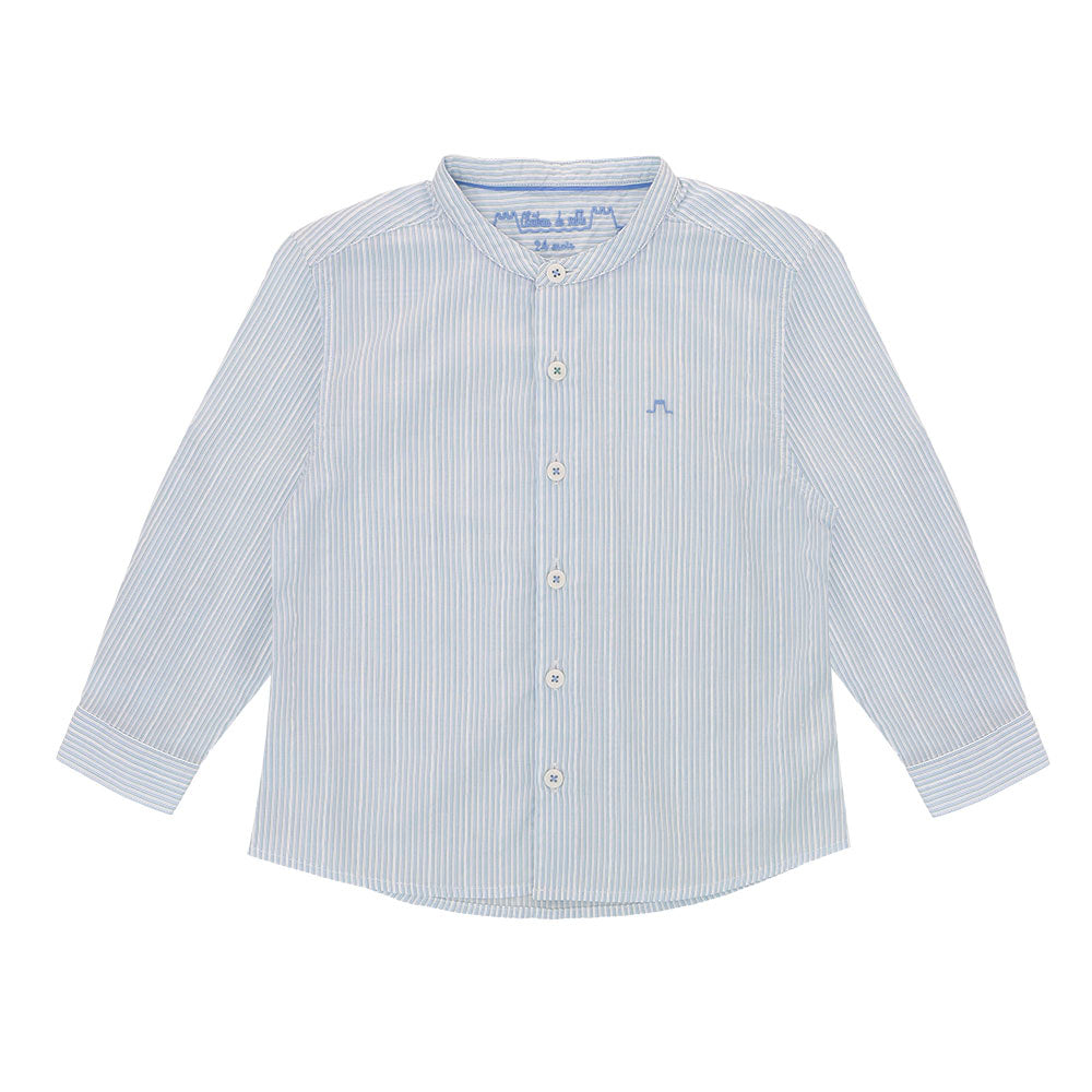 Roll-up sleeve shirt