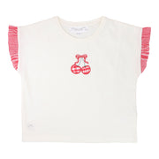 Embroidered tee-shirt