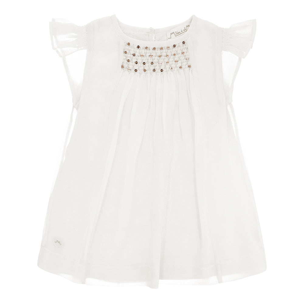 Festive chiffon dress